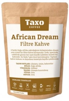 Taxo Coffee African Dream Espresso 1 kg Kahve kullananlar yorumlar
